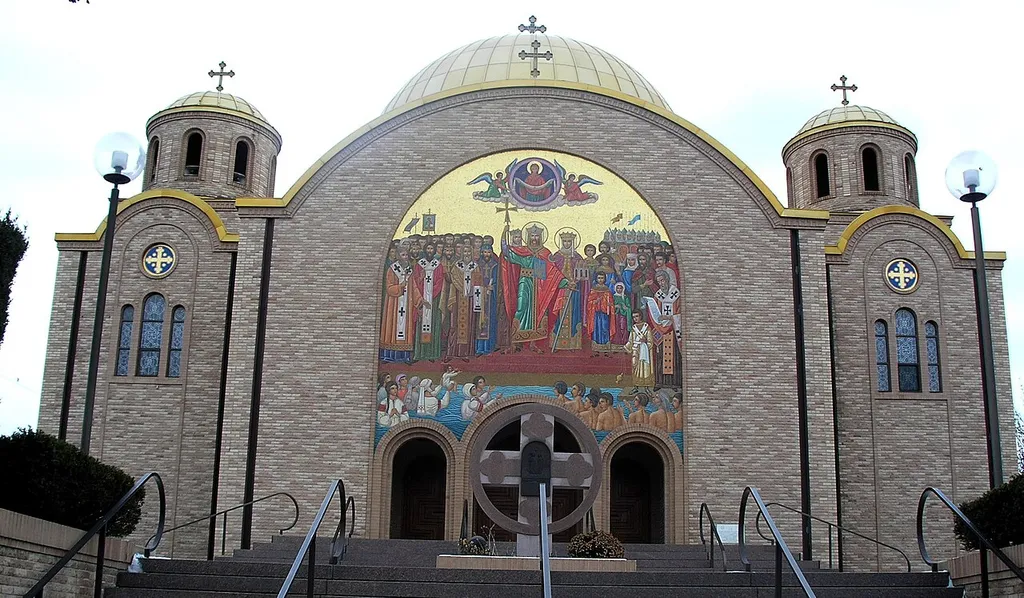St. Volodymyr's Ukrainian Orthodox Cathedral in Ukrainian Village, Chicago