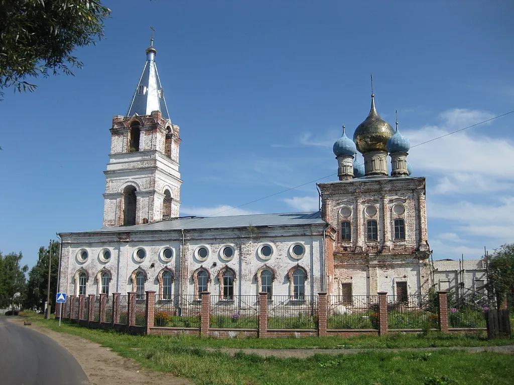 Church of St. Michael, Bolshoe Kozino village, Balakhninsky dist. of Nizhny Novgorod Oblast