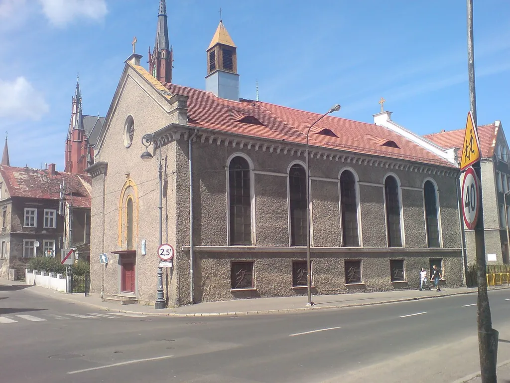 zbór staroluterański, ob. kościół polsko-katolicki p.w. Zesłania Ducha Świętego, 1847-48 Wałbrzych, ul. Garbarska 7, m. Wałbrzych
