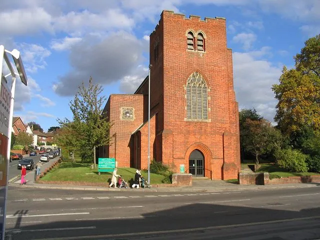 Parish church of the Ascension, Cobden Avenue, Bitterne Park, Hampshire, seen from the southwest