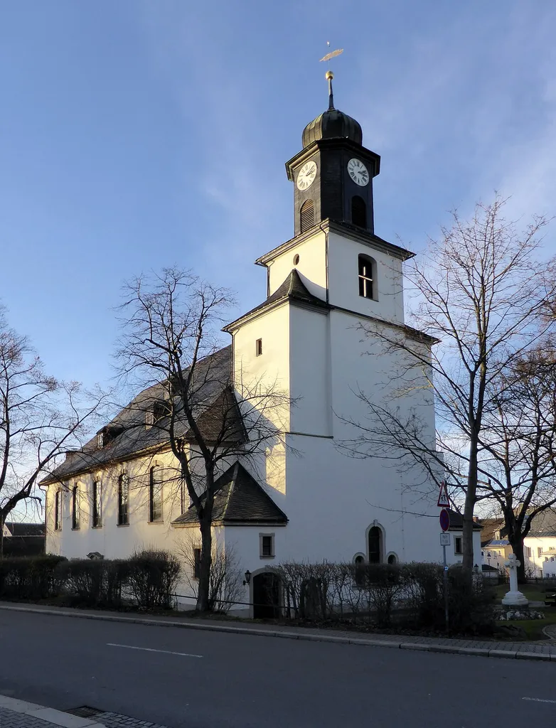 Stadtkirche Zöblitz, Erzgebirgskreis - Sachsen.