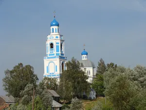Holy Trinity church in Sakony