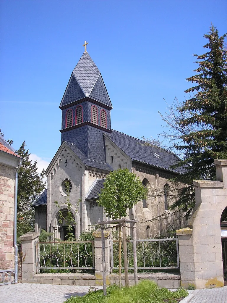 Die Gogathakirche in Heldrungen (Thüringen).