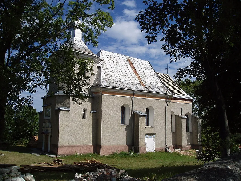 Церква Богоявлення Господнього в селі Новосілки Золочівського району Львівської області.