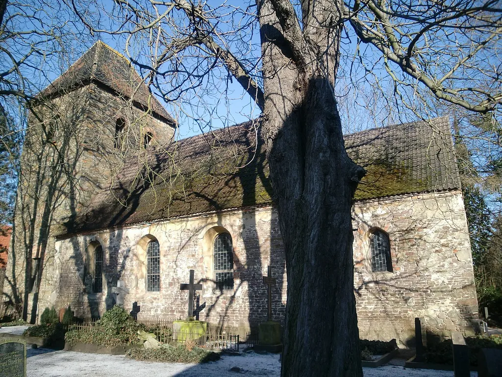 Dorfkirche Elbeu - Wirkungsstätte ab 1842. Dorfkirche Elbeu.
