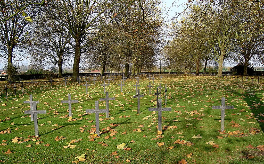 Illies German military cemetery