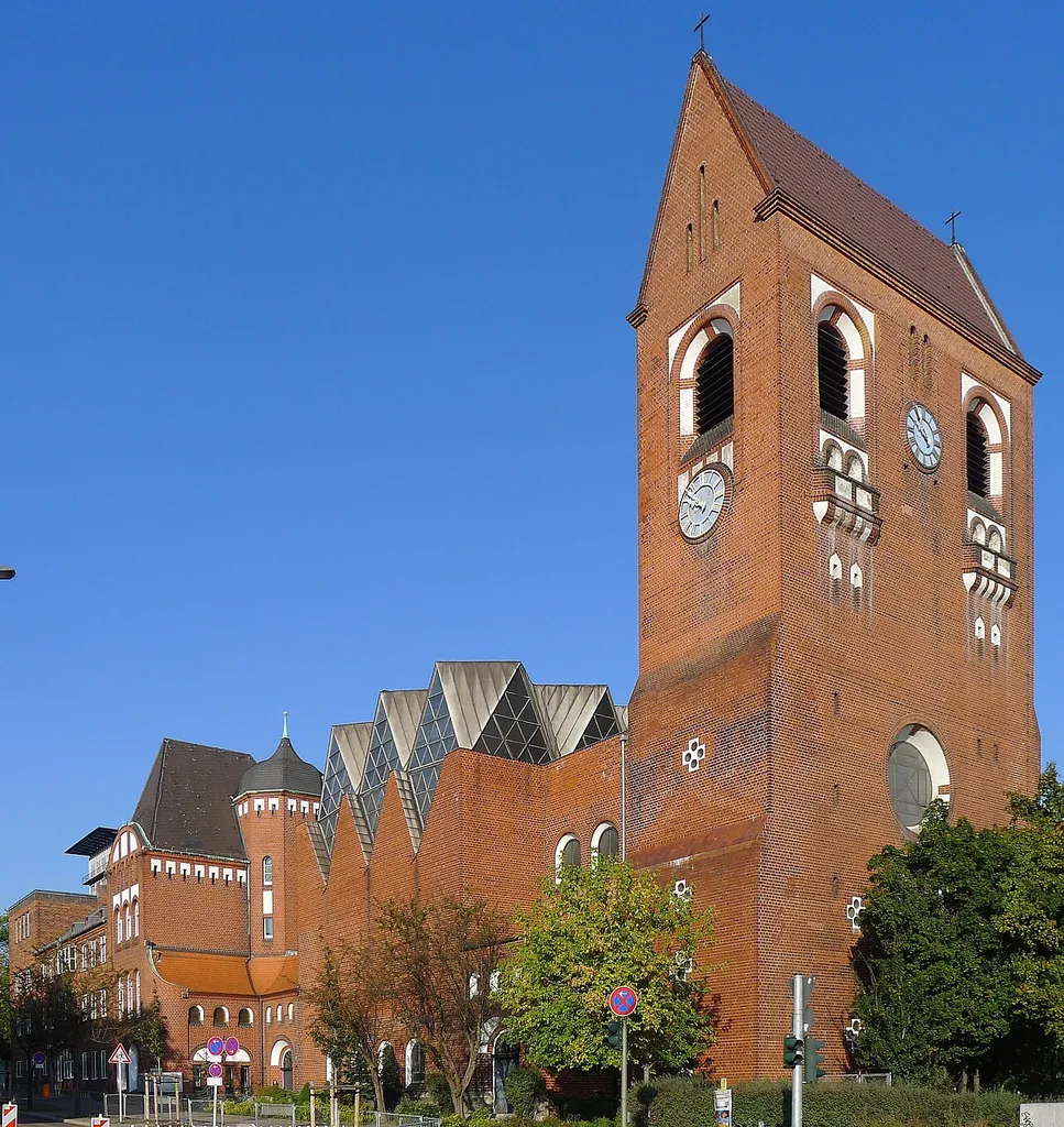 Blick auf die Kirche