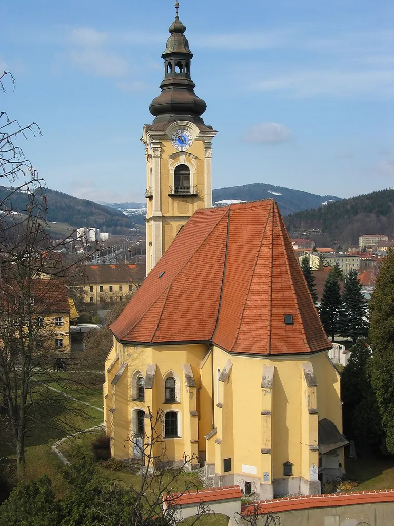 St. Jakob von der Ostseite This media shows the protected monument with ObjektID 83815 in Austria. (Commons, de, Wikidata)