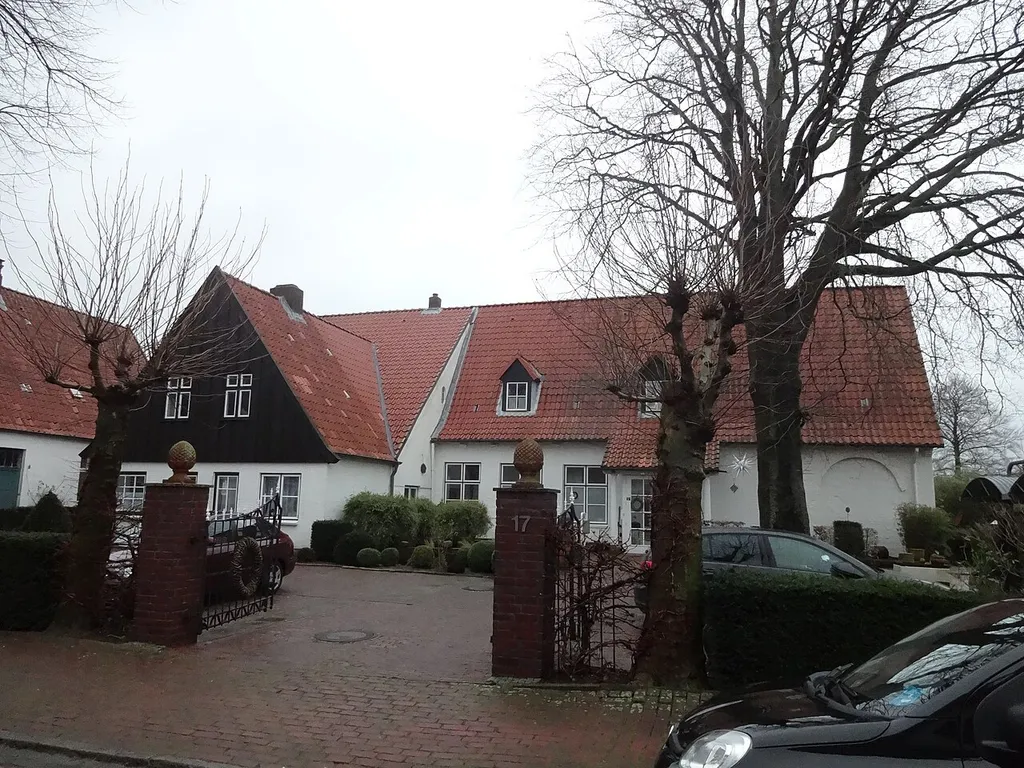 als Kulturdenkmal geschütztes ehemaliges Dominikanerkloster im Klosterhof 17/19 in Meldorf