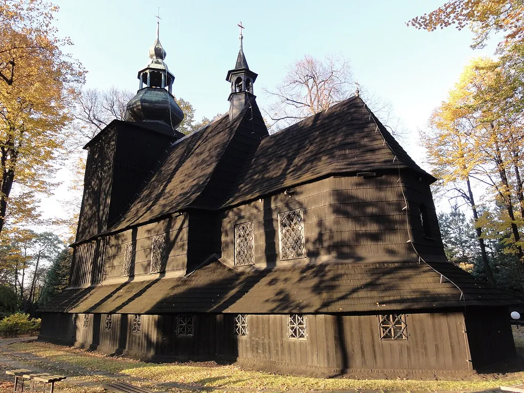 Bielsko-Biała Mikuszowice (Krakowskie) - kościół św. Barbary