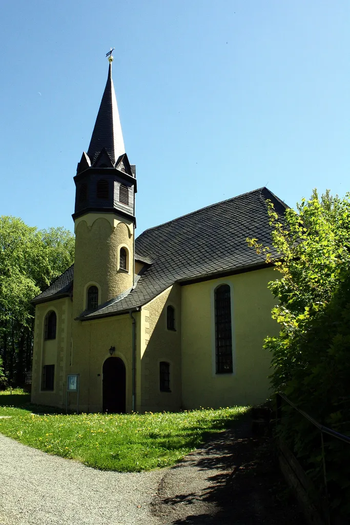 Church of castle in Posterstein near Gera in Thuringia/Germany