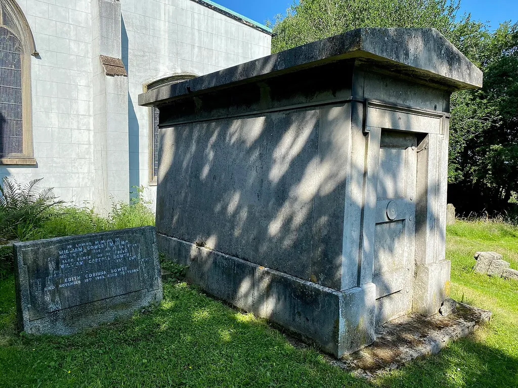The mausoleum of Philip Rundell at St Mary's Churchyard in Hendon