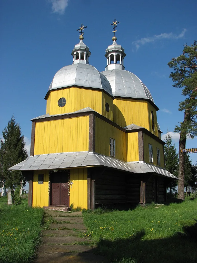 Church in Honiatuchi, Lviv Oblast