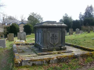 Chest tomb to Sir Joseph Paxton 40 metres south of Church of St Peter