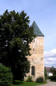 Turm der ehemaligen Kirche St. Vitus