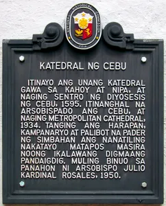 Cathedral of Cebu historical marker