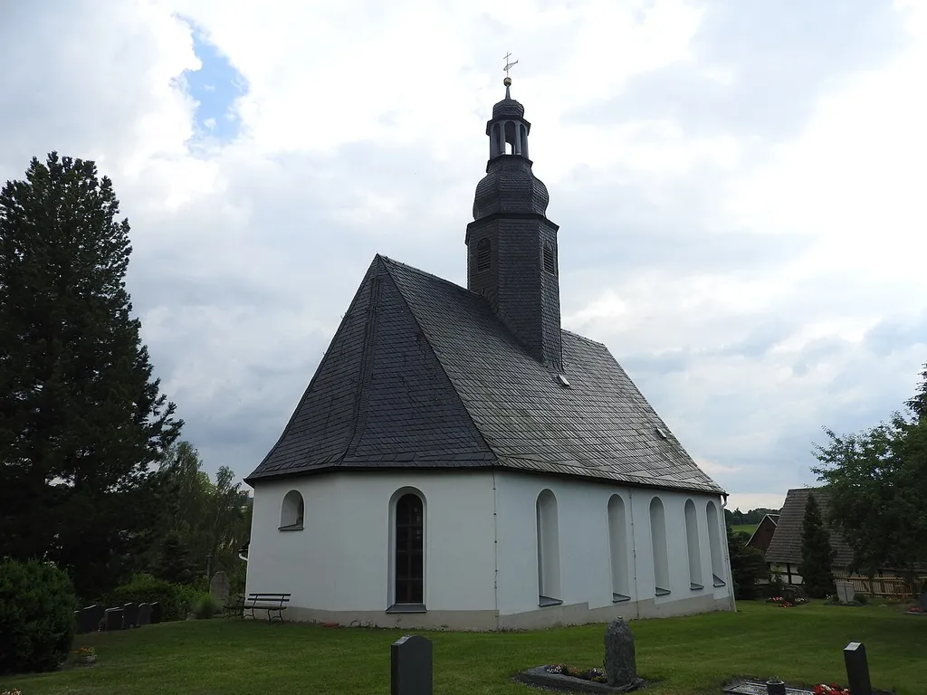 Kirche in Gottesgrün, Thüringen