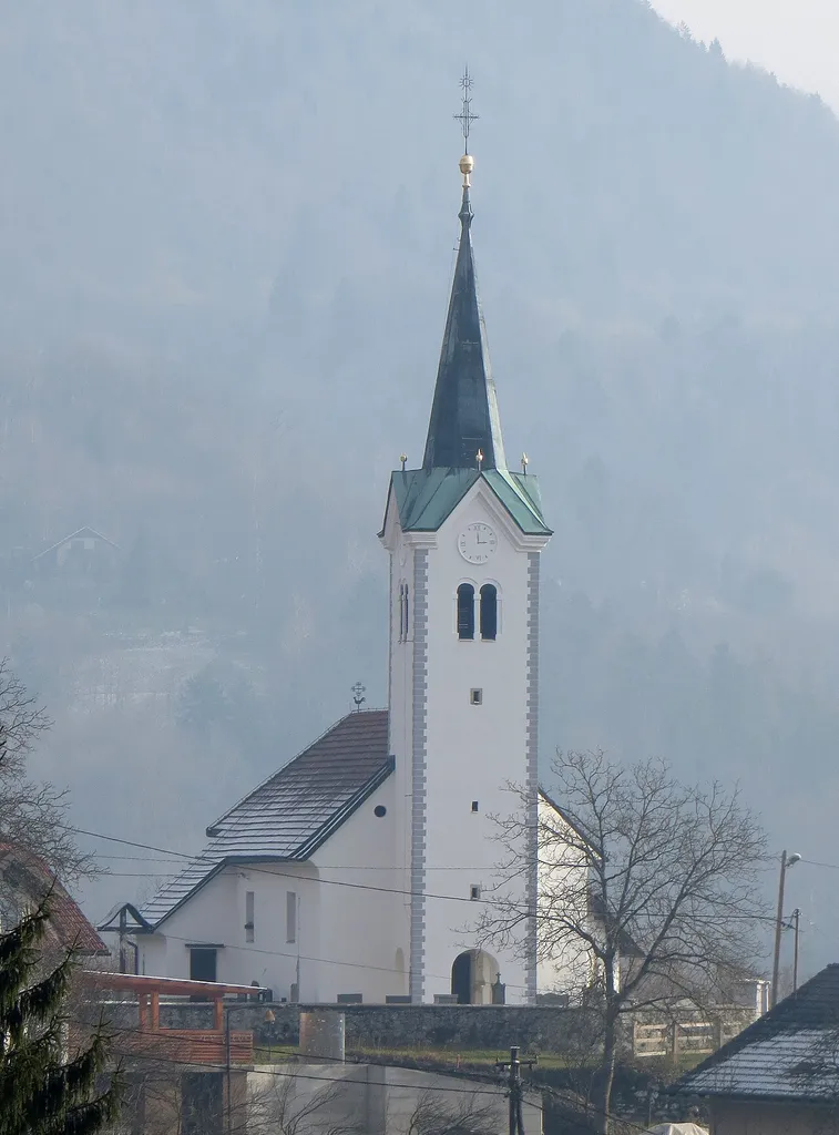 Assumption Church in Vinje, Municipality of Dol pri Ljubljani, Slovenia