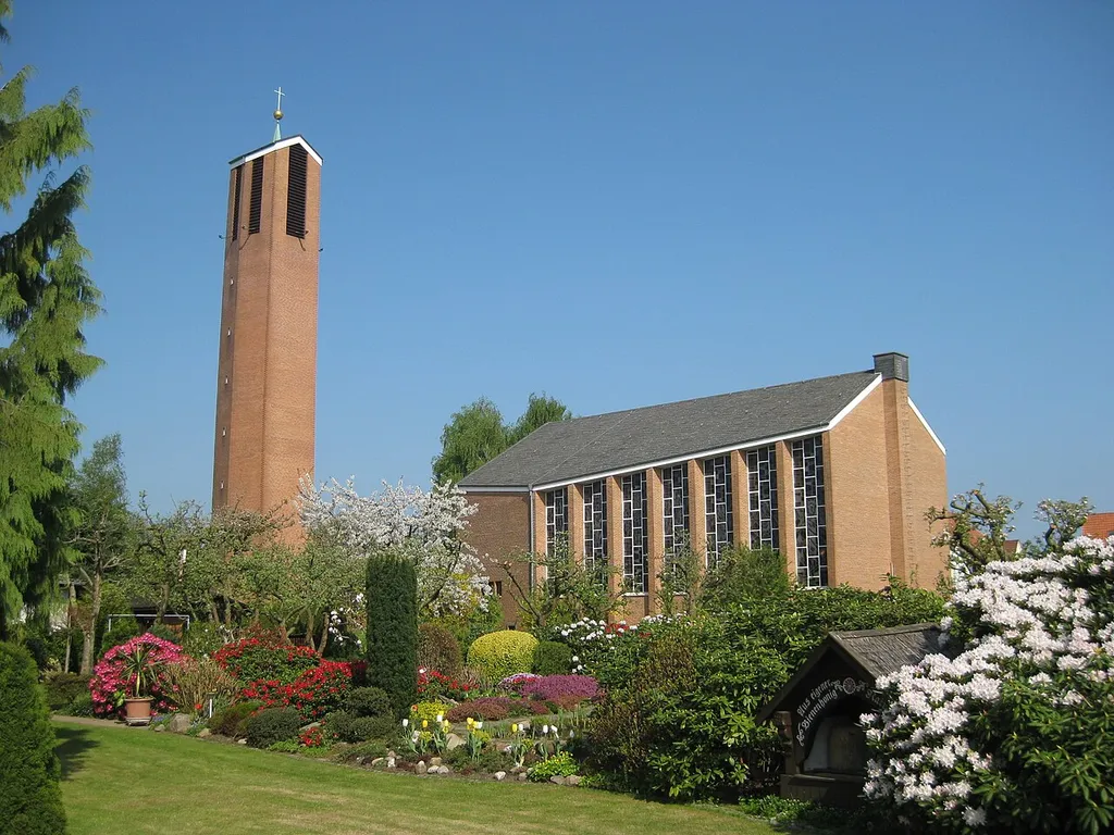 lutheran parish church Pauluskirche in Spenge-Lenzinghausen