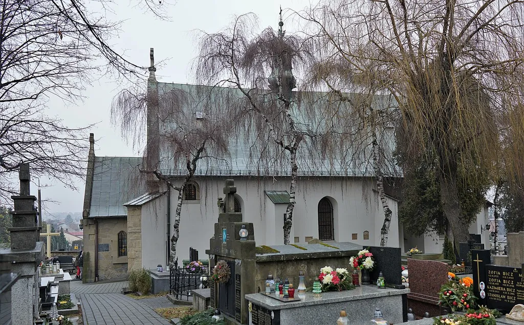 Myślenice Stradom kościół św. Jakuba