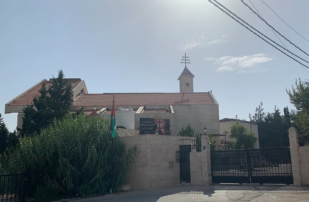 St Charbel Maronite Church in Al Arz, Amman