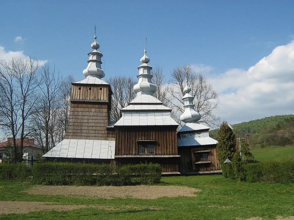 Cerkiew w Krempnej (Beskid Niski).
