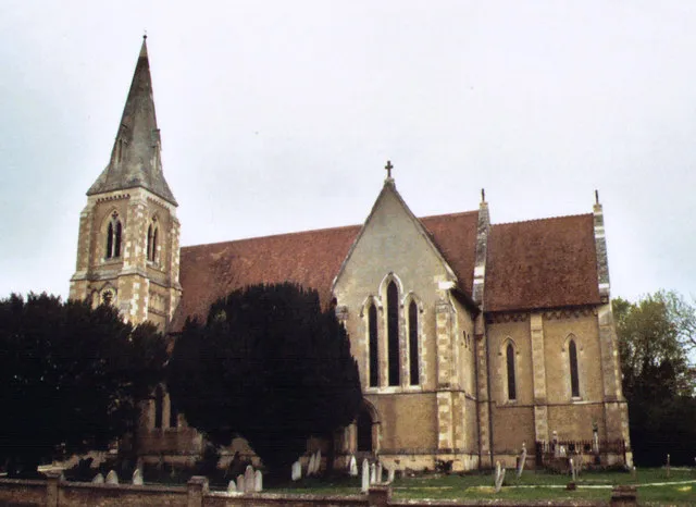 St John the Apostle, Marchwood Grade 2 listed building erected in 1844.