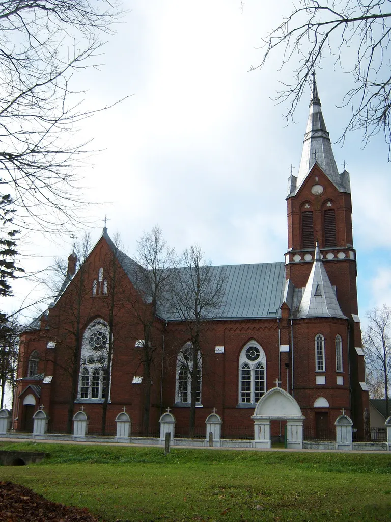 Roman Catholic Church of Blessed Virgin Mary in Miežiškiai, Panevėžys District, Lithuania