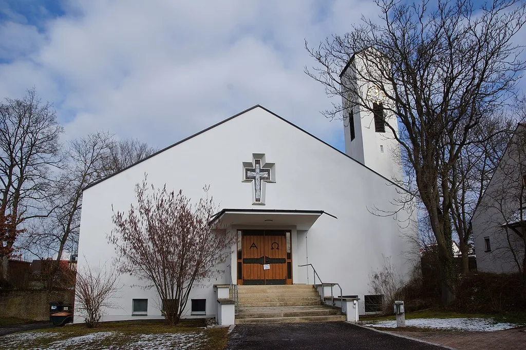 Die evangelische Auferstehungskirche in Amberg