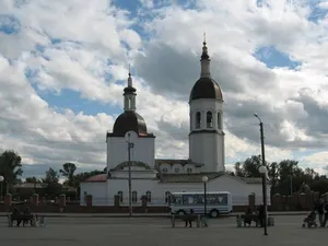 Holy Trinity cathedral in Kansk