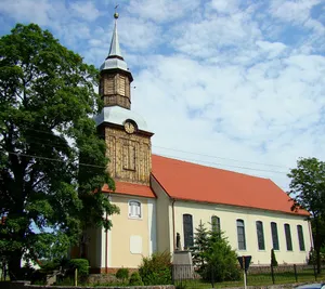 Exaltation of the Holy Cross church in Trzebież