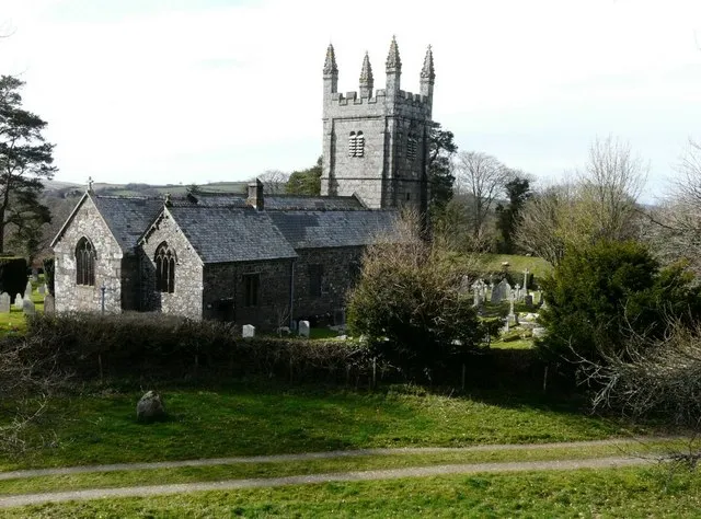 St Petrock's Church Picture taken from castle mound