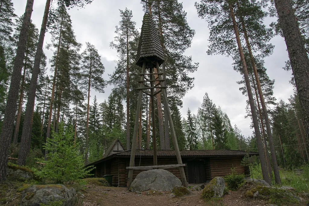 Ristikivi Church is an open air church in Pieksämäki, Finland, designed by Jussi Lappi-Seppälä and completed in 1971.