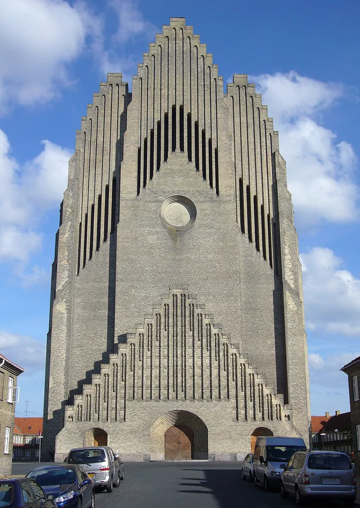 Grundtvigs Kirke, Copenhagen, Denmark. Grundtvigs Kirke
