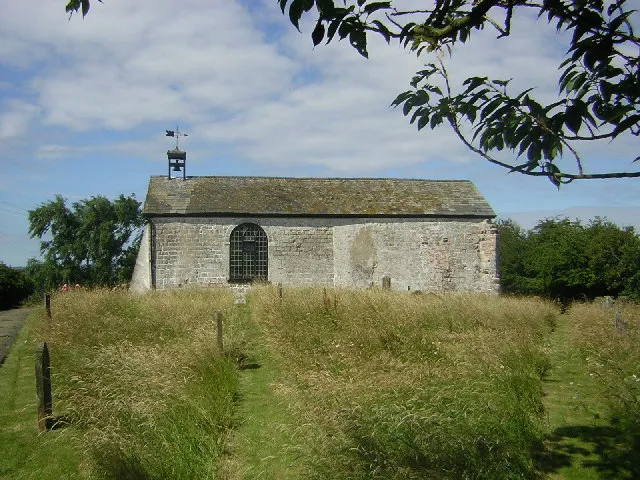 All Saints Church, Mareham on the Hill, Lincs. A much older medieval church restored in 1804 and painted white. A lovely wolds village.