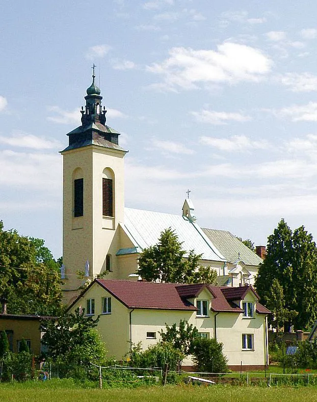 village of Pomiechowo, panorama