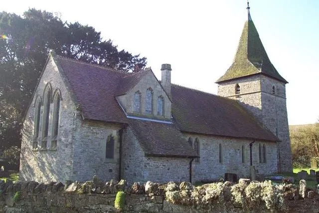 All Saints' parish church, Norbury, Shropshire, seen from the northeast