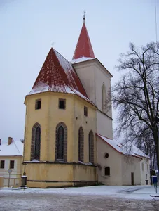 Saint Adalbert of Prague Church in Jílové u Prahy