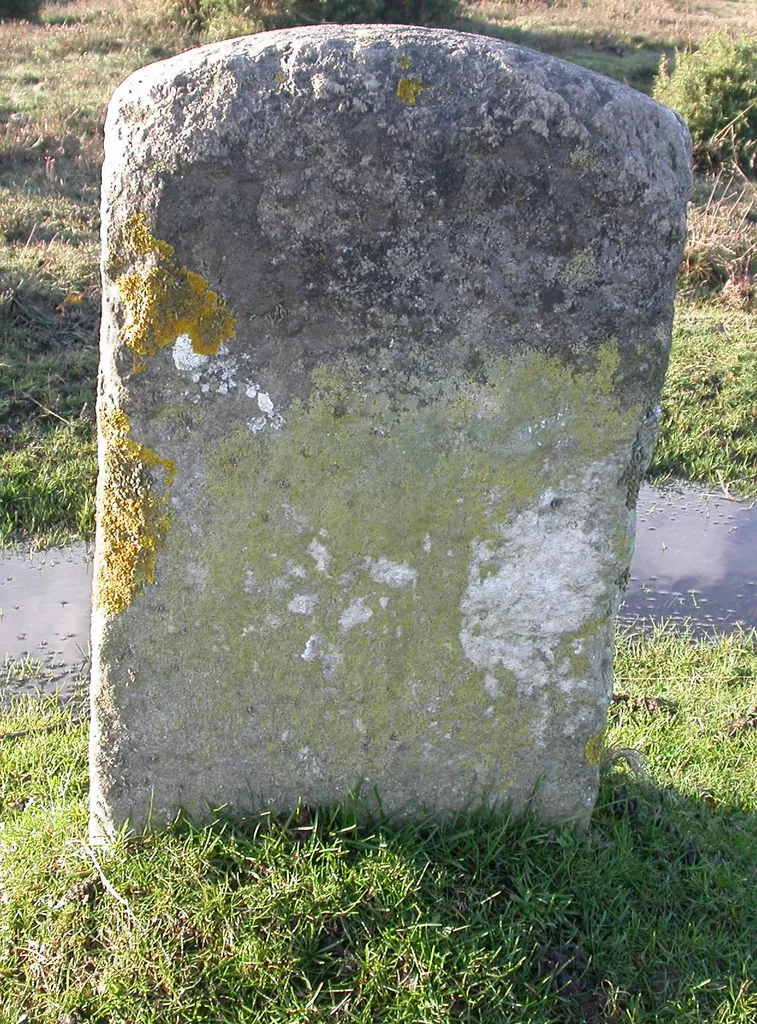 Old Milestone by the B3055, Durns Town, Sway parish