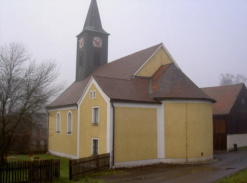 Schneeberg Kirche von Osten