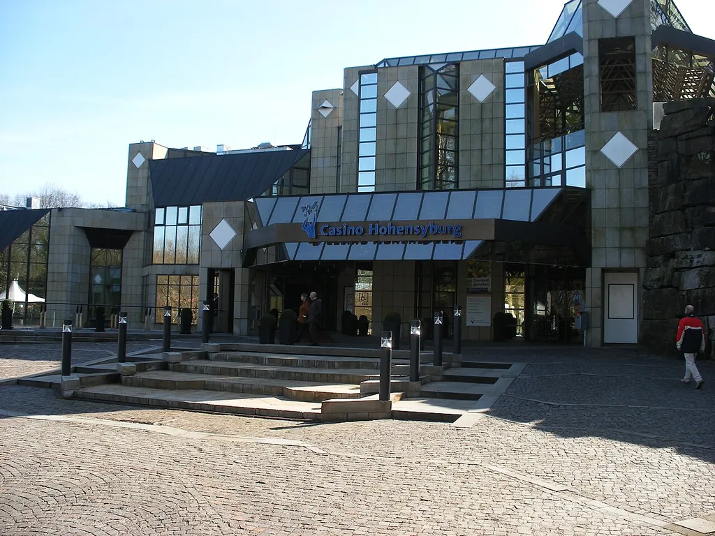 Frontseite der Spielbank Hohensyburg