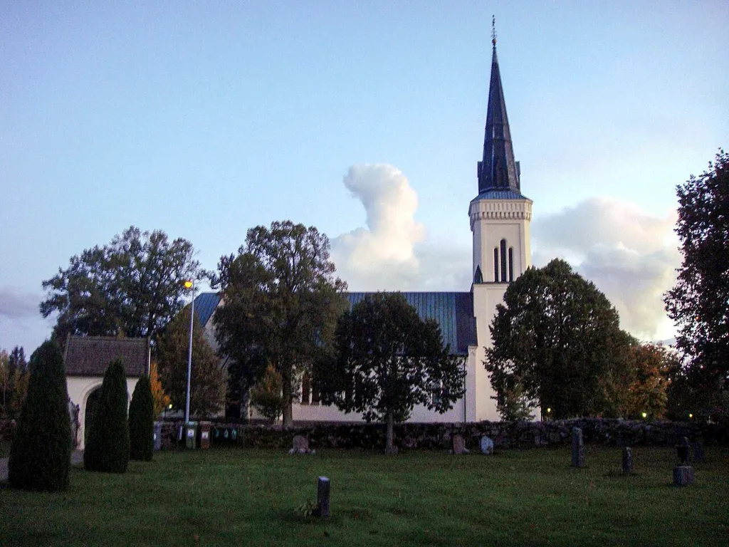 The new church in Vånga, Östergötland, Sweden.
