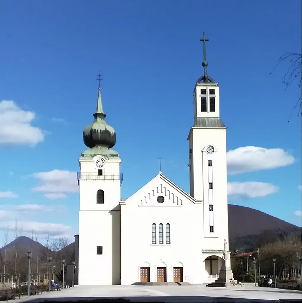 Catholic church in Považská Bystrica