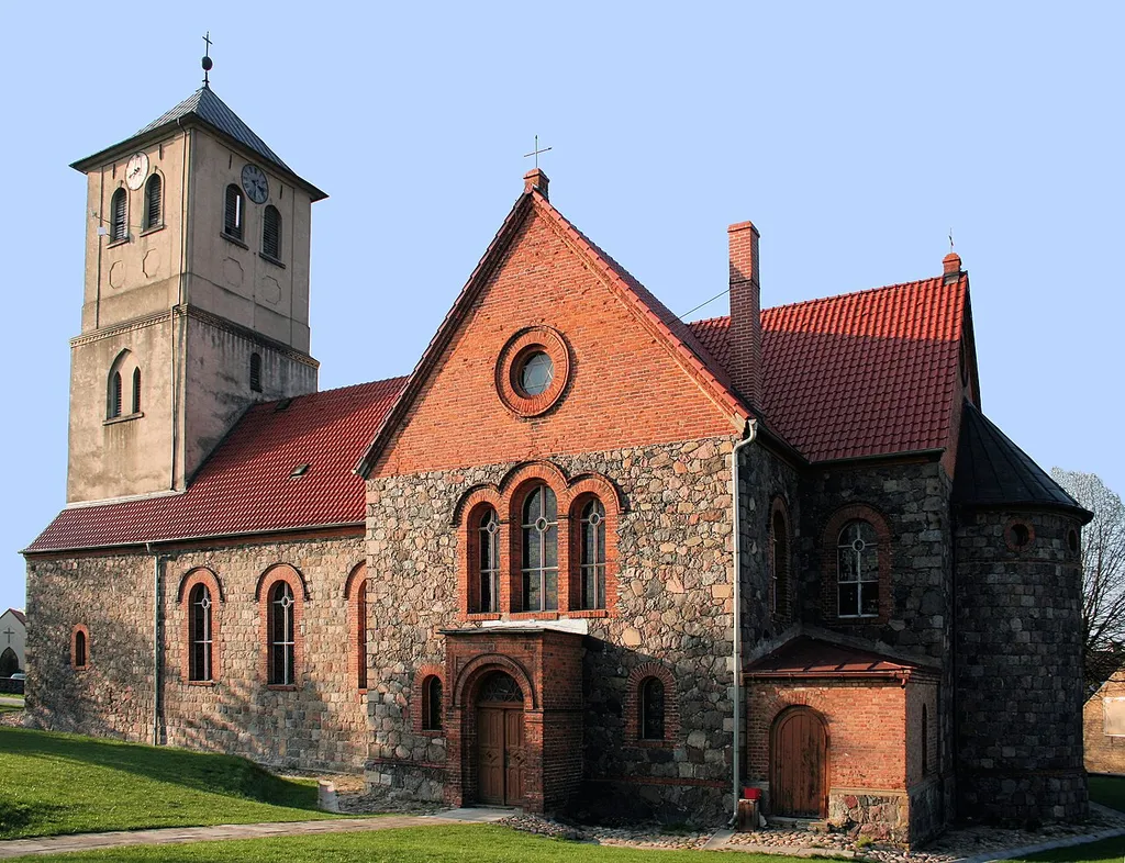 Church in Cychry (West Pomeranian Voivodeship)