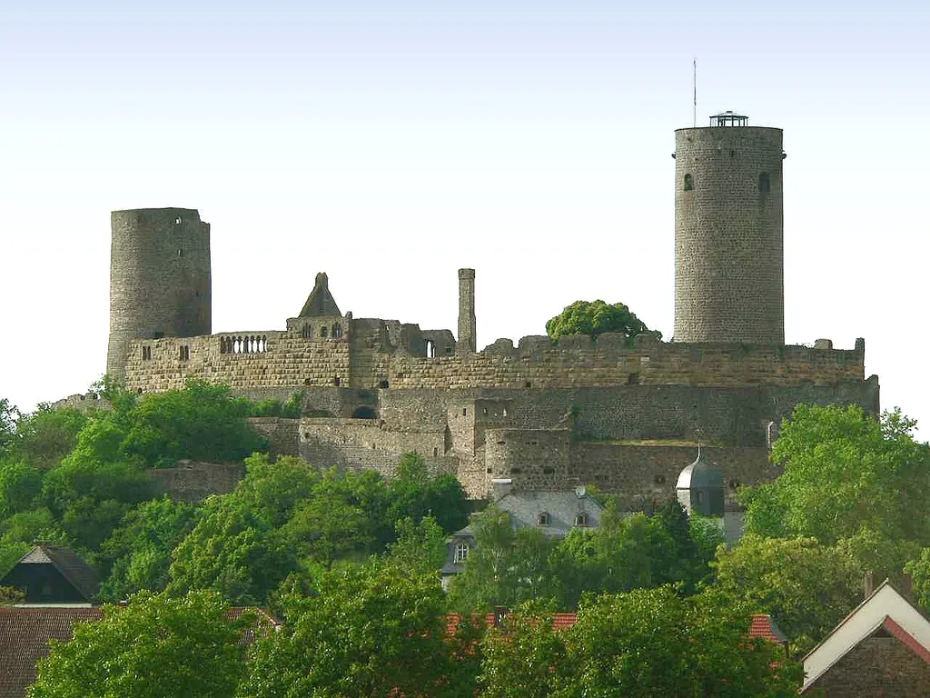 Burgruine Münzenberg, Hessen, Germany
