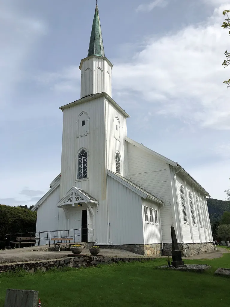 Grong Church in Trøndelag, Norway