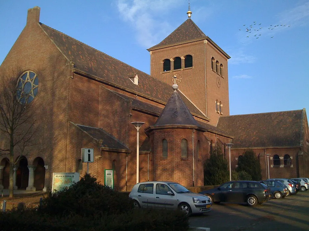 Church in Melick, province of Limburg, the Netherlands