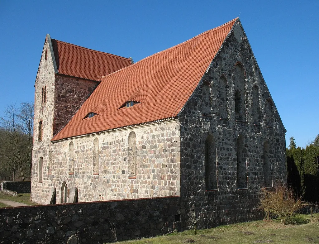 Church in Oderberg-Neuendorf in Brandenburg, Germany