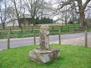 Medieval standing cross 30m south of the Church of St Paul