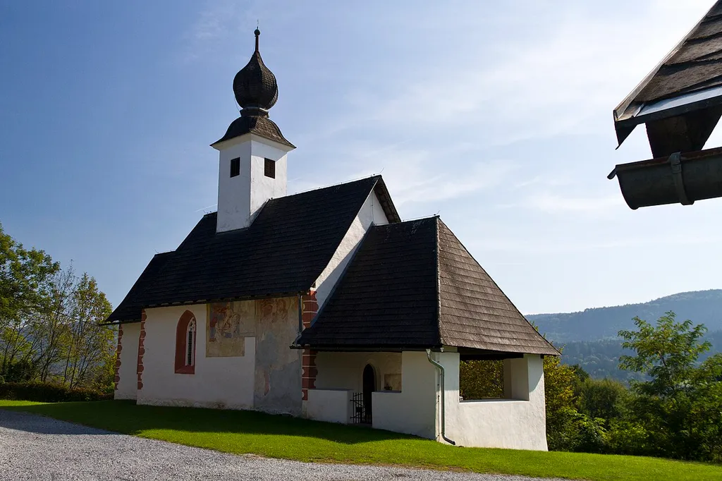 Roman Catholic Church Saint Ulrich and St. Martin with Fresco on the northern wall